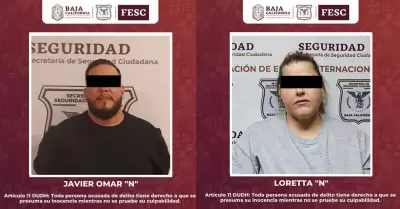 Detienen a dos personas buscadas por autoridades de Estados Unidos