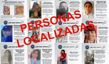 FGE localiza a 14 personas reportadas como desaparecidas