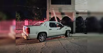 Choque sin lesionados en la Avenida Revolucin; conductor fue detenido en estado