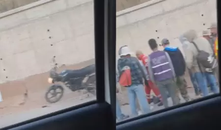 Motociclista atropellado en bulevar Las Torres genera trfico lento hacia la zon