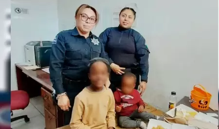 Apoya Polica Municipal de Tecate a familia camerunesa