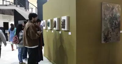 Inauguran "Fragmentos del Aura" de Geovanny Mendoza en el Centro Estatal de las 