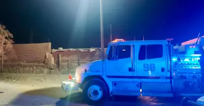 Se registra incendio en vivienda de Mexicali