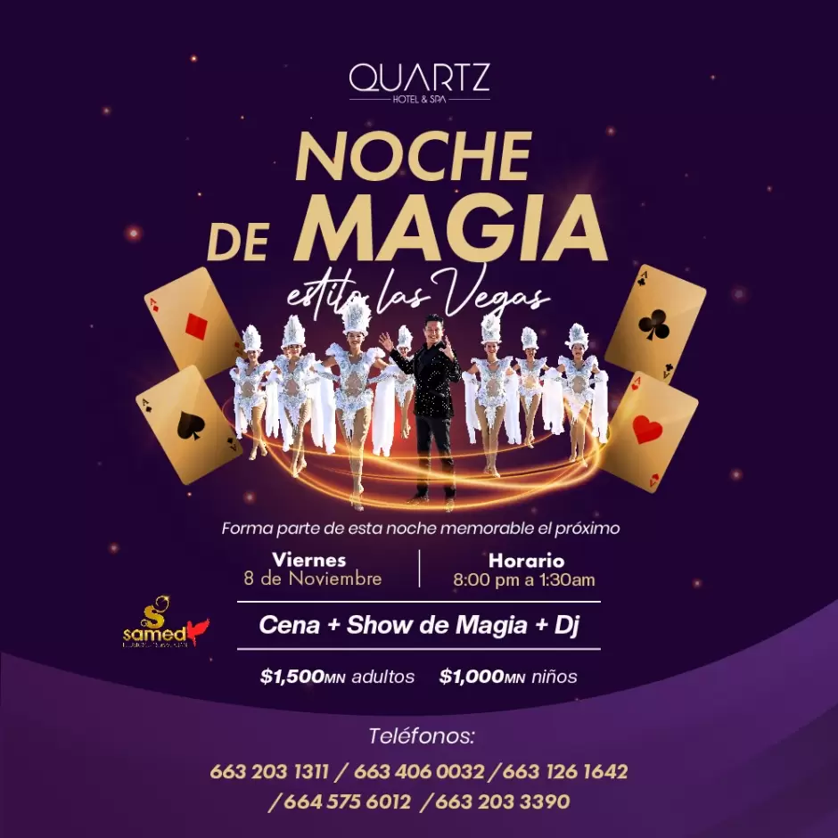 Anuncian en Tijuana "Noche de Magia estilo Las Vegas"