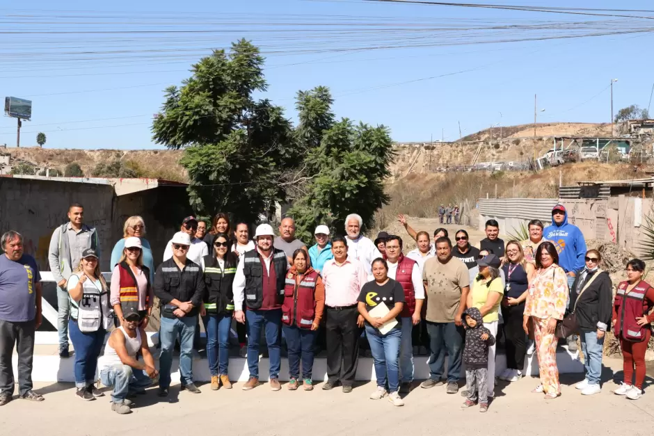 Supervisa alcalde Ismael Burgueo trabajos de limpieza y mantenimiento en tanques desarenadeores de Tijuana