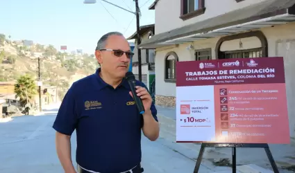 Entrega CESPT obra de rehabilitacin en la calle Tomasa Estvez