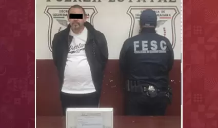 Sorprende FESC a hombre en poder de un arma de fuego en Mexicali