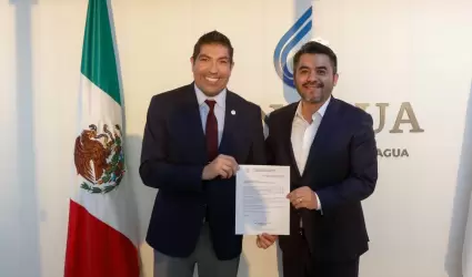 Armando Ayala genera puentes con titular de CONAGUA