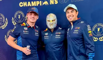 "Checo" Prez y Max Verstappen conviven con Mstico