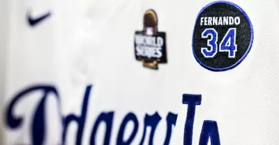 Parche en honor de Fernando Valenzuela que llevara el uniforme de Los Dodgers