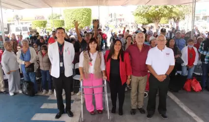 Beneficia gobierno de Claudia Agat�n a 350 personas con apoyos alimentarios