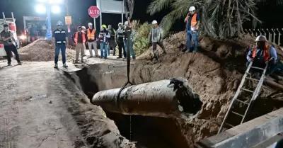 Continan los trabajos en la zona del Palmar de Santa Anita