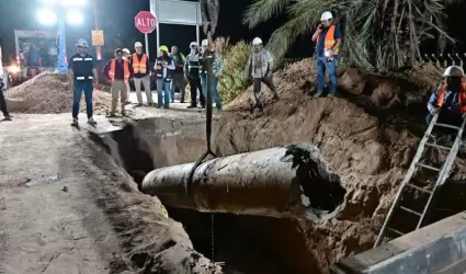 Continan los trabajos en la zona del Palmar de Santa Anita