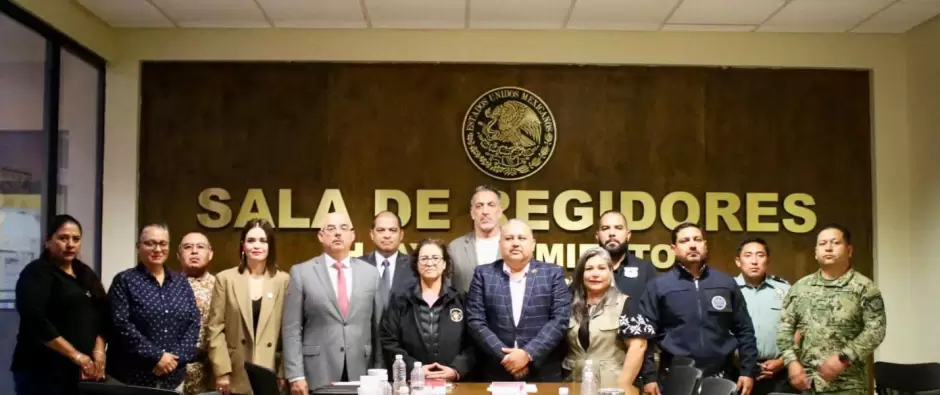 Participa la presidenta Roco Adame en la Mesa de Seguridad Regional