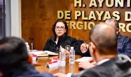 Participa la presidenta Roco Adame en la Mesa de Seguridad Regional