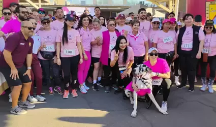 Participan m�s de 200 empleados y empleadas en carrera atl�tica contra el c�ncer