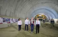 Sheinbaum supervisa avances del Viaducto Elevado de Tijuana