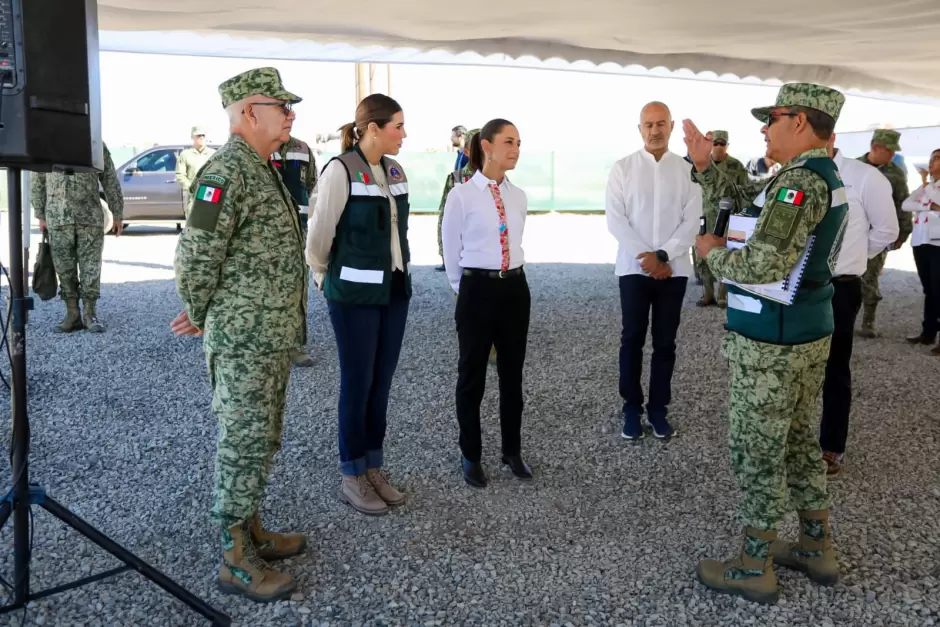 Presidenta de Mxico y Gobernadora de BC realizan recorrido por planta de tratamiento de aguas residuales en Tijuana