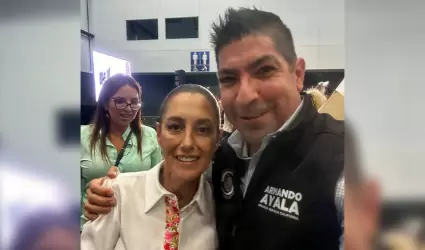 Claudia Sheinbaum Pardo y Armando Ayala Robles