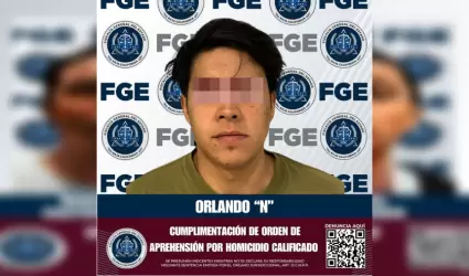 Detenido por homicidio