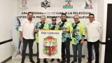 Abanderan a la seleccin estatal de pesca deportiva en kayak