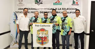 Abanderan a la seleccin estatal de pesca deportiva en kayak