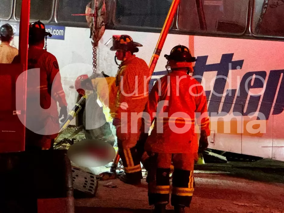 Menor de 9 aos muere aplastada por transporte de personal en Villas del Campo