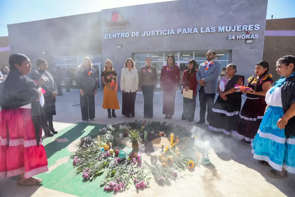 Inaugura gobernadora Marina del Pilar el nuevo Centro de Justicia para las Mujeres en San Quintn