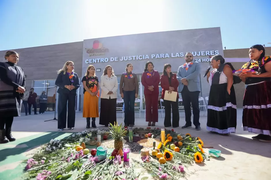 Inaugura gobernadora Marina del Pilar el nuevo Centro de Justicia para las Mujeres en San Quintn