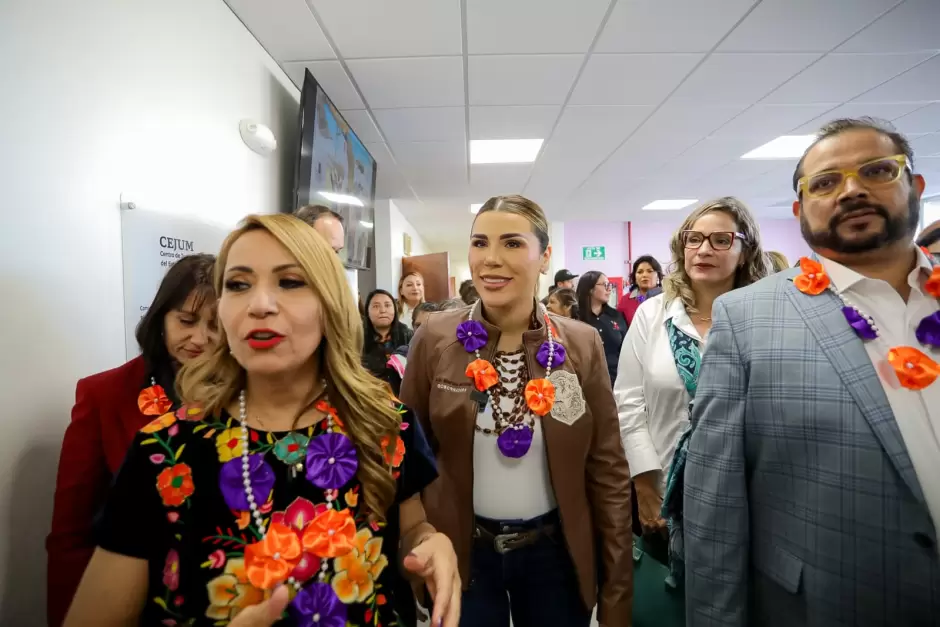 Inaugura gobernadora Marina del Pilar el nuevo Centro de Justicia para las Mujeres en San Quintn