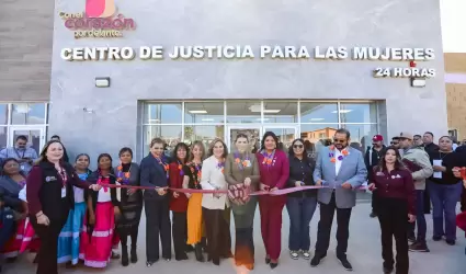 Inaugura gobernadora Marina del Pilar el nuevo Centro de Justicia para las Mujer