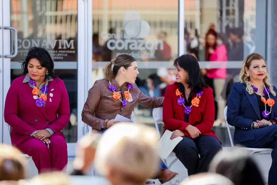 Inaugura gobernadora Marina del Pilar el nuevo Centro de Justicia para las Mujeres en San Quintn