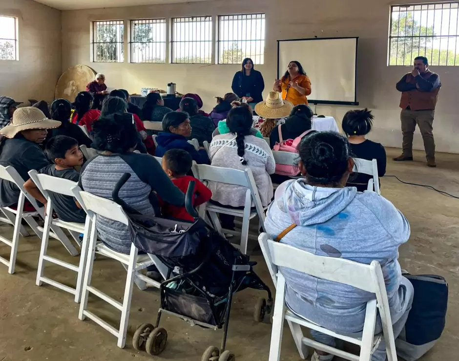 Taller sobre derechos a las mujeres comuneras y ejidatarias en Ensenada