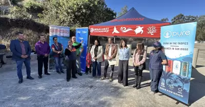 Colocan red en el Can del Pato para impedir la llegada de basura al ocano