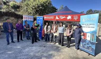 Colocan red en el Can del Pato para impedir la llegada de basura al ocano