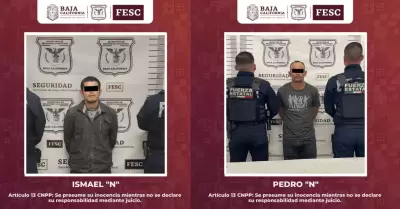 Captura FESC a dos prfugos de la justicia de Baja California