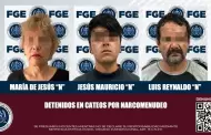 La Fiscala General del Estado detiene a tres personas durante cateos por narcomenudeo