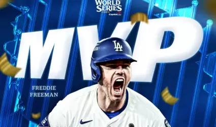 Freeman, el MVP de Dodgers