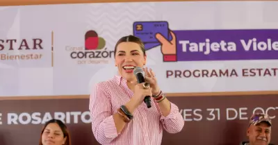 Tarjeta Violeta