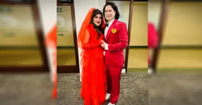 El condado celebra ceremonias de boda con temtica de Halloween