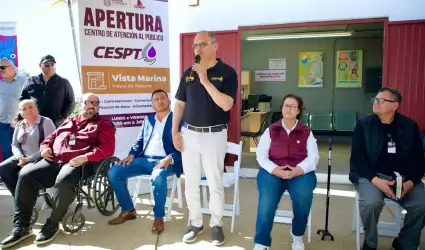 Inaugura CESPT centro de atencin y pago para la comunidad de Primo Tapia