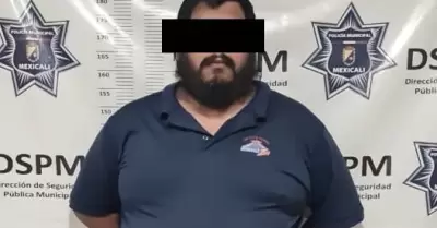 Arrestan a hombre en Mexicali por intentar sobornar a policas tras ser sorprend