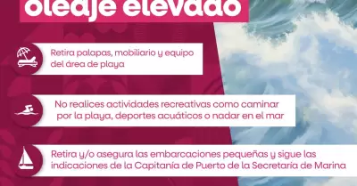 Cierran puerto de San Felipe ante efectos del frente fro nmero 7