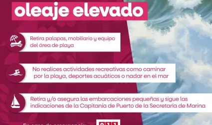 Cierran puerto de San Felipe ante efectos del frente fro nmero 7