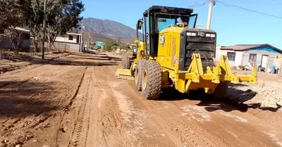 Mejoramiento vial en las delegaciones