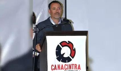 Ragnar Gutirrez Abarca, presidente de Canacintra