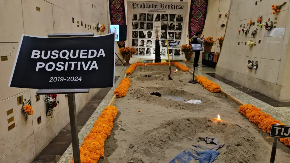 Altar de muertos para desaparecidos