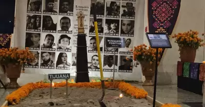 Altar de muertos para desaparecidos