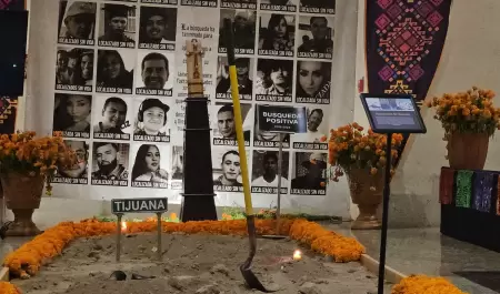 Altar de muertos para desaparecidos