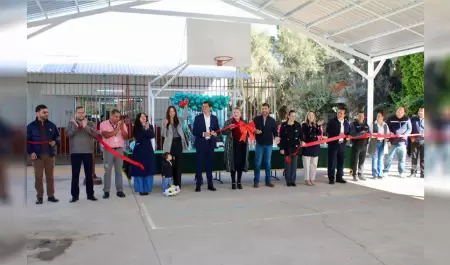 Inaugura Romn Cota obra escolar de "La escuela es nuestra"